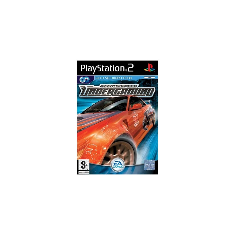 Need For Speed Underground Used Playstation 2 Game-image-OPC-PF8J9NW-REFURBISHED