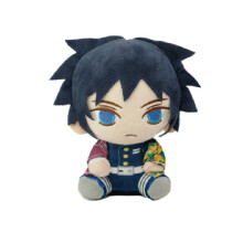 (Giyuu) Demon Slayer Tanjirou Nezuko Plush Toy Stuffed Doll Pp Cotton Filled Fans Gift