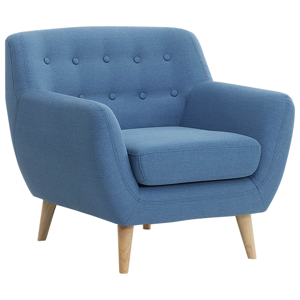 Armchair MOTALA Fabric Blue