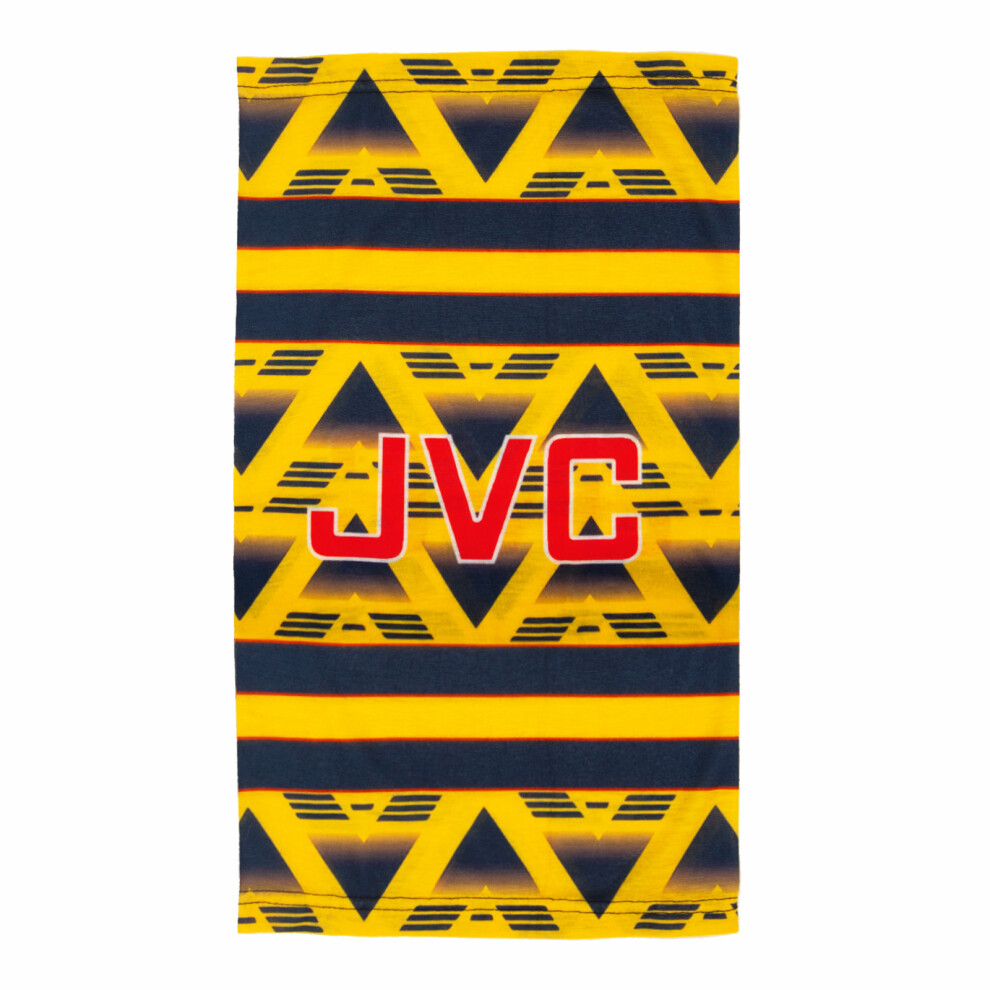 Fan Originals Arsenal Snood Neck Scarf Yellow 1991 Away Kit Colours