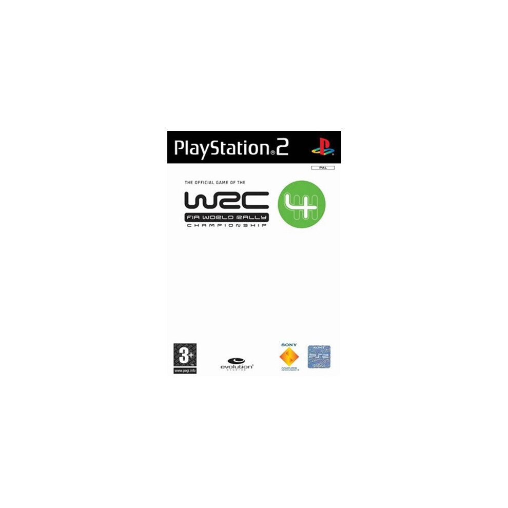 World Rally Championship 4 Used Playstation 2 Game 711719603528