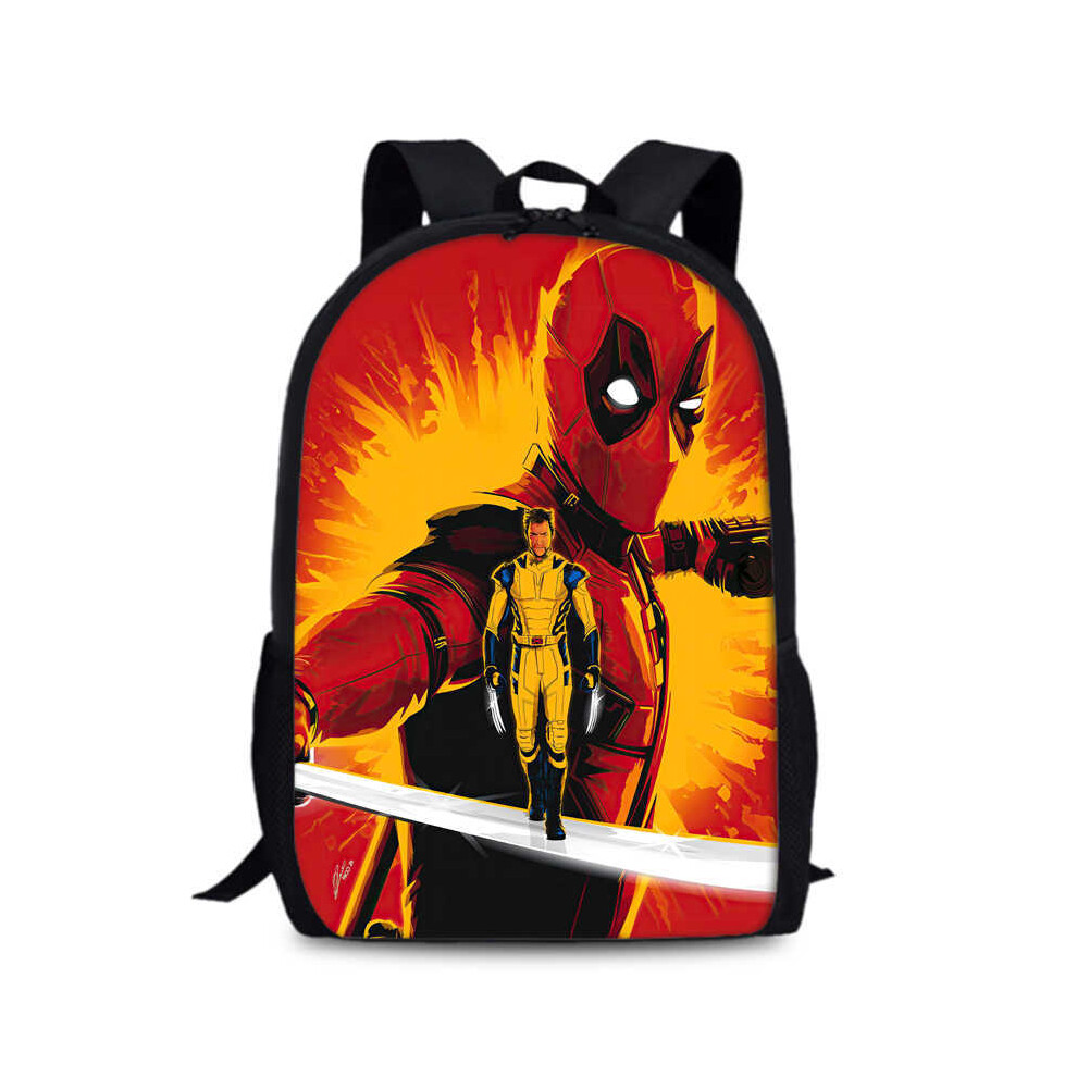 (10) Deadpool And Wolverine Stylish Large Capacity 15 Inch Backpack For Students-image-OPC-PF8JMZX-NEW
