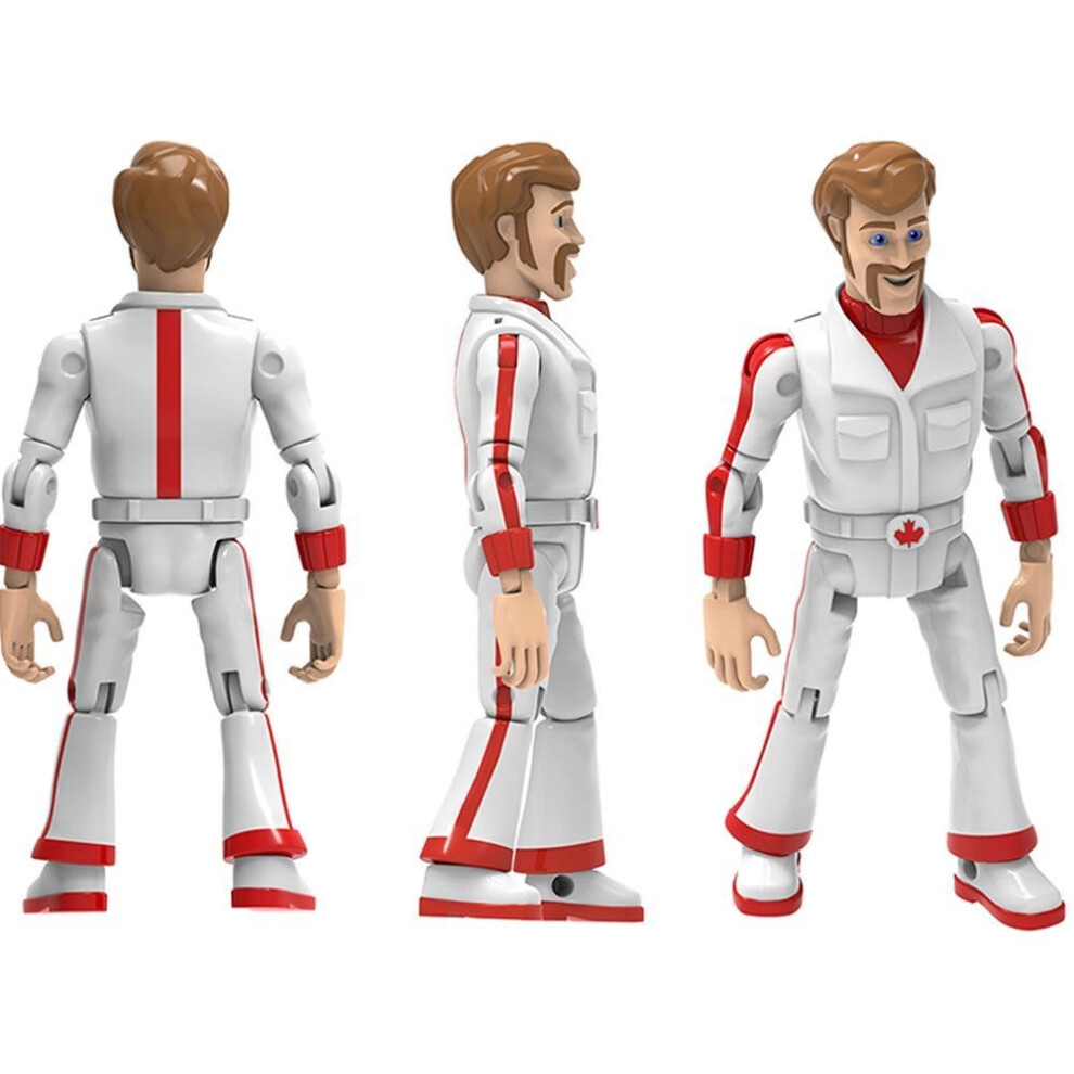 (Duke Caboom) Toy Story 4 Character Forky Duke Caboom Bo Peep Toy Doll Gifts Pvc Material