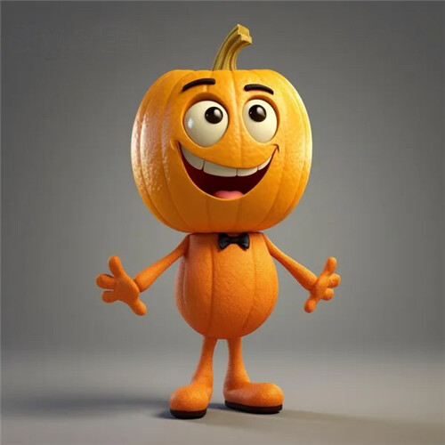 (Style 5) Halloween Artificial Pumpkin Statues Resin Crafts