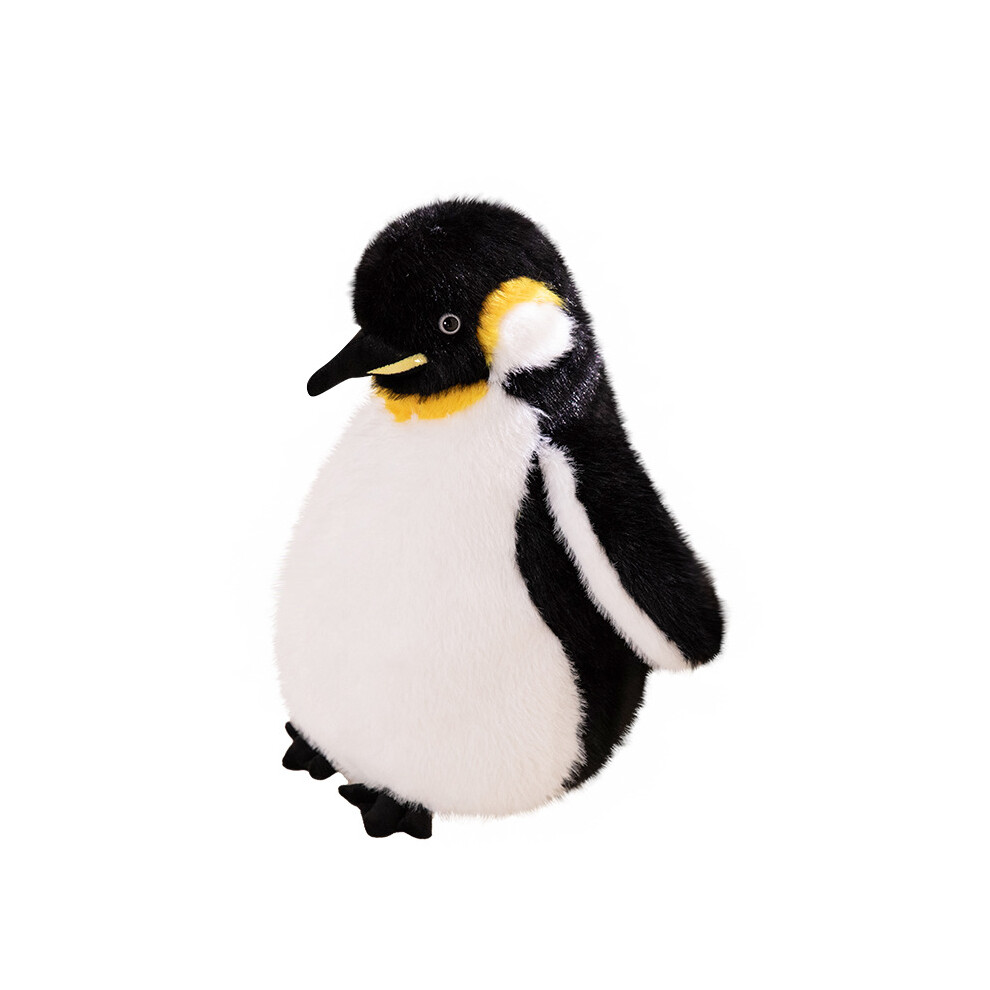 Dinamr (25Cm/9.84In) Penguin Plush Toy Stuffed Animal Doll Kids Sleep Companion Pillow Realistic Gift