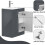 BELOFAY Floor Standing Vanity Unit With Basin 6