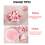 (01#) Multi-Tone Roller Loose Setting Powder Oil Control 5