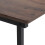 Living And Home C Shaped Sofa Side Table,Adjustable Height Side Table on Wheels Mobile Laptop with Storage Basket & Shelf 4