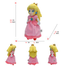(Princess Peach) Princess Koopa Peach Lemmy Larry Iggy Wendy Roy Ludwig Morton Plush Toy Doll