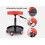 Garage Creeper Stool Roller Seat Adjustable Mechanic Car Bike Round 5