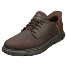 (9) Skechers Slip-ins Garza Mens Casual Shoes in Chocolate