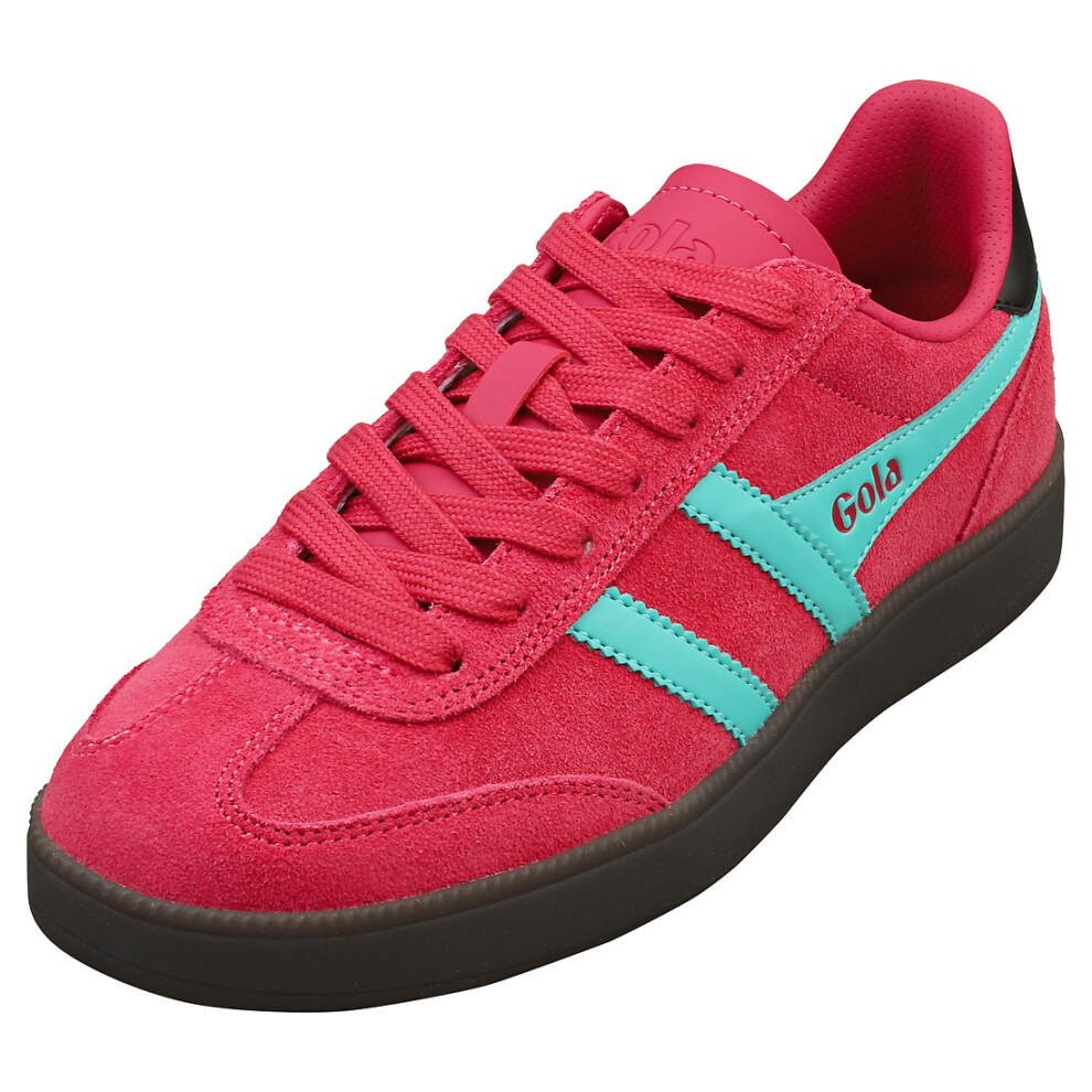 (6) Gola Viper Unisex Fashion Trainers in Fuchsia Black