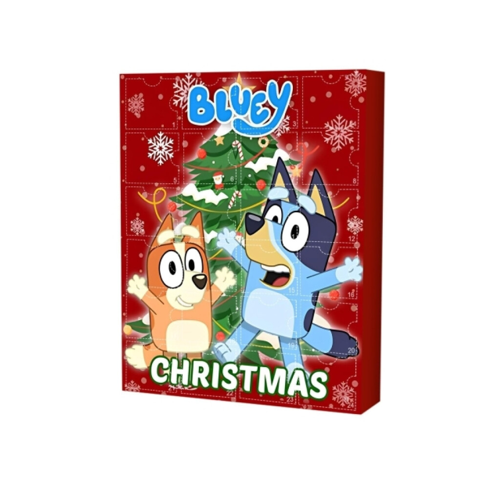 (Bluey Advent Calendar B) Christmas Bluey Advent Calendar Contains 24 Gifts Christmas Countdown Calendar