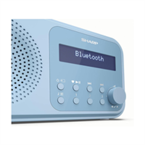 Sharp Radiowecker - Sharp - DR-P420 - Gereviseerd A+ - Bluetooth - USB/Accu Voeding - Wit 2