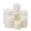 Living And Home 6Pcs Unscented Pillar Candles Set 4