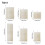 Living And Home 6Pcs Unscented Pillar Candles Set 5