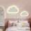 1PCS Cloud White Night Light Wall Mounted Ceiling  Lighting 1