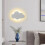 Cloud White Wooden Night Light Wall Mounted Nursery Ceiling Lighting White Light,NOT Battery Operated 3