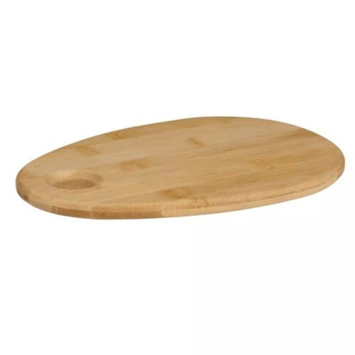 Alpina Wooden Breakfast Board Egg Shape Toast Serving Tray Egg Holder Cup 2