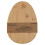 Alpina Wooden Breakfast Board Egg Shape Toast Serving Tray Egg Holder Cup 2