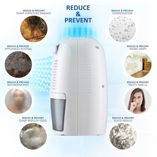 NETTA (Grey) NETTA 500ml Mini Dehumidifier 1