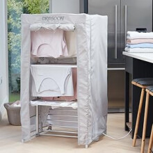 Dry:Soon Deluxe 3-Tier Heated Airer Cover – Reduce Drying Time Improve Airer Performance  	32.6 x 25 x 7 cm;