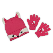 Bioworld Squishmallow Fifi the Fox Kids Beanie & Glove Set
