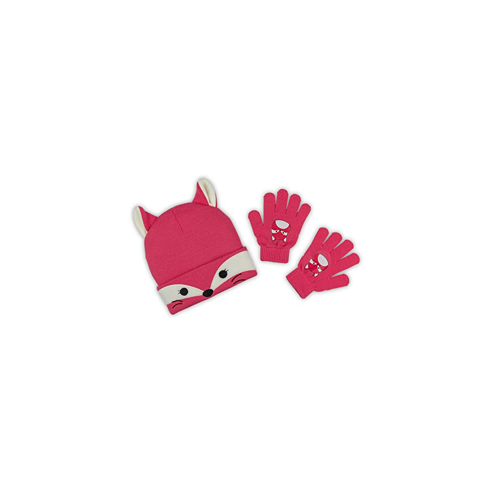 Bioworld Squishmallow Fifi the Fox Kids Beanie & Glove Set