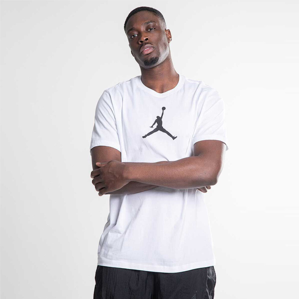 Nike (White, L) Mens Air Jordan Jumpman T Shirt