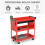 Durhand DURHAND 3-tier Tool Trolley Cart Roller Cabinet Garage Workshop with Drawer 6