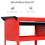 Durhand DURHAND 3-tier Tool Trolley Cart Roller Cabinet Garage Workshop with Drawer 5