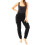 True Face (2 Pack - Black, M) 2Pack Women Combat Cargo Sport Elasticated Trouser 3