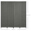 Homcom HOMCOM 4 Panel Folding Room Dividers for Wall, Privacy Screen Panels, Grey 2