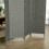 Homcom HOMCOM 4 Panel Folding Room Dividers for Wall, Privacy Screen Panels, Grey 7