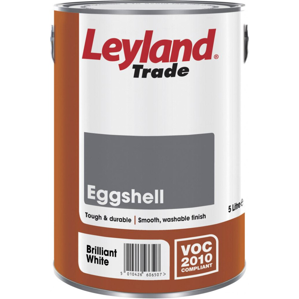 Leyland Trade - Eggshell - 2.5L Brilliant White