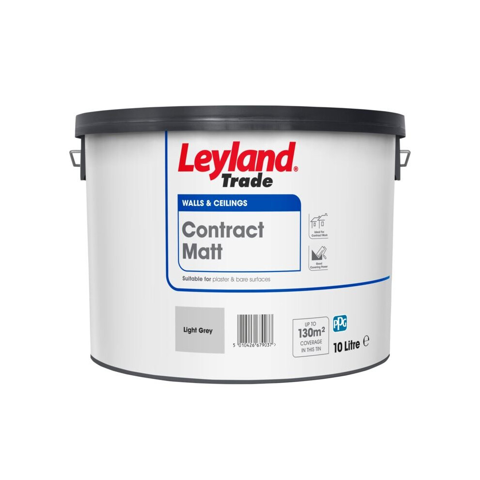 Leyland Trade - Contract Matt 10L - Light Grey