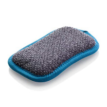 E-Cloth Washing Up Pad, Non-scratch Kitchen Scrub Sponge, Washable and Reusable, 100 Wash Promise, Yellow, 1 Pack