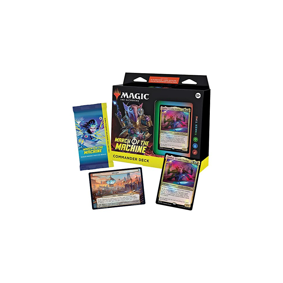 Magic: The Gathering March of the Machine Commander Deck 5 & Collector Booster Sample Pack