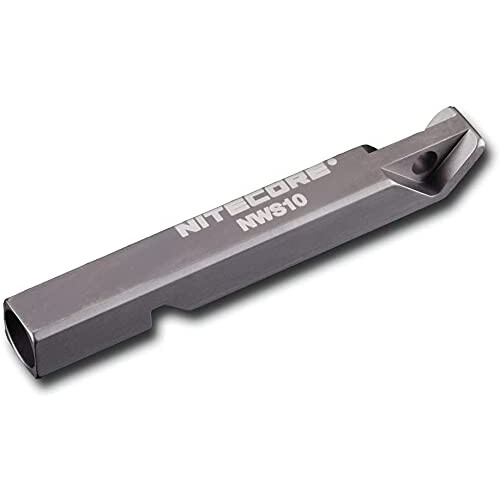 Nitecore Titan NWS10 Emergency Whistle Silver One Size 1