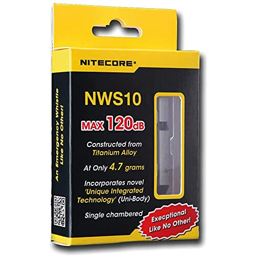 Nitecore Titan NWS10 Emergency Whistle Silver One Size 2