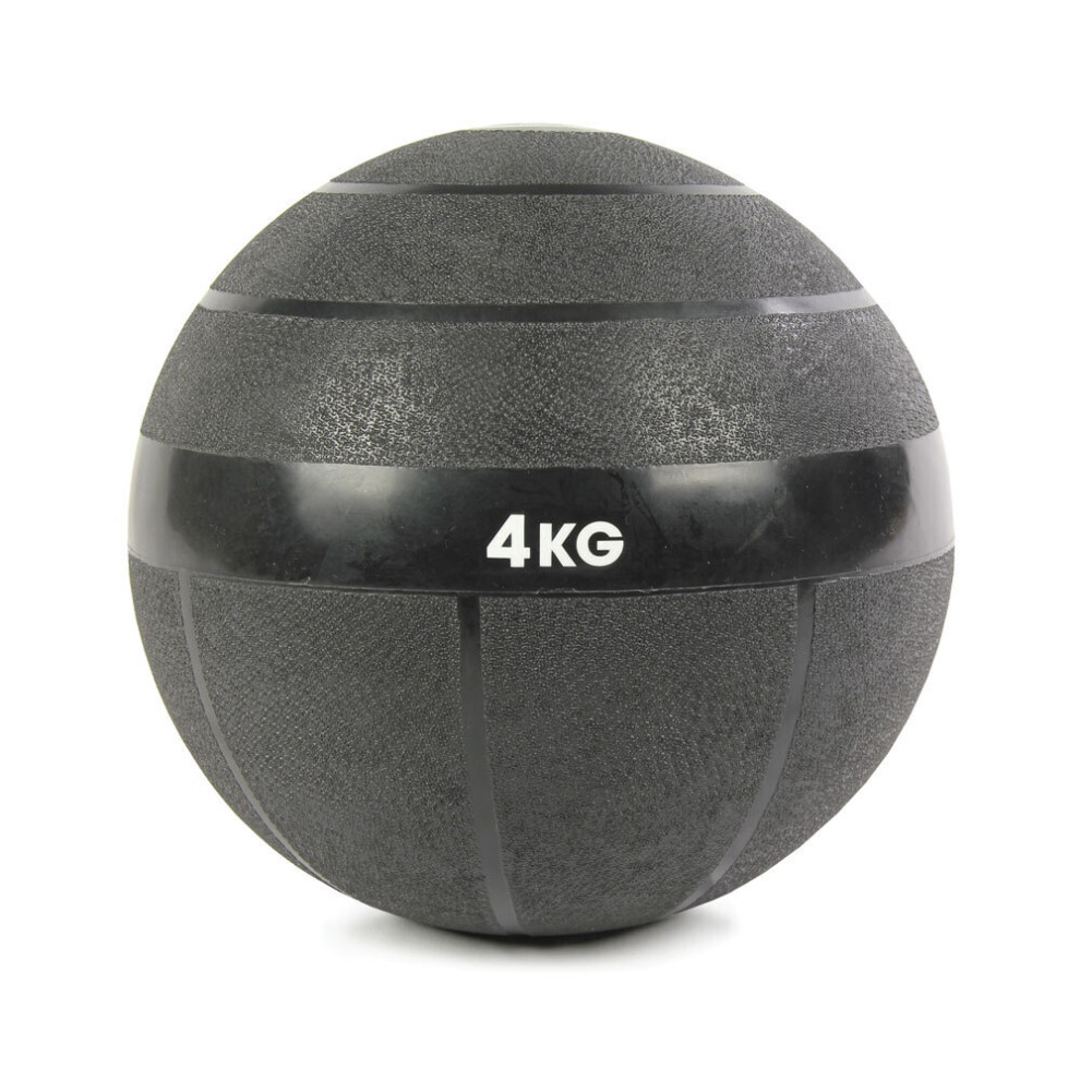 (4kg, Black) Fitness Mad Slam Ball