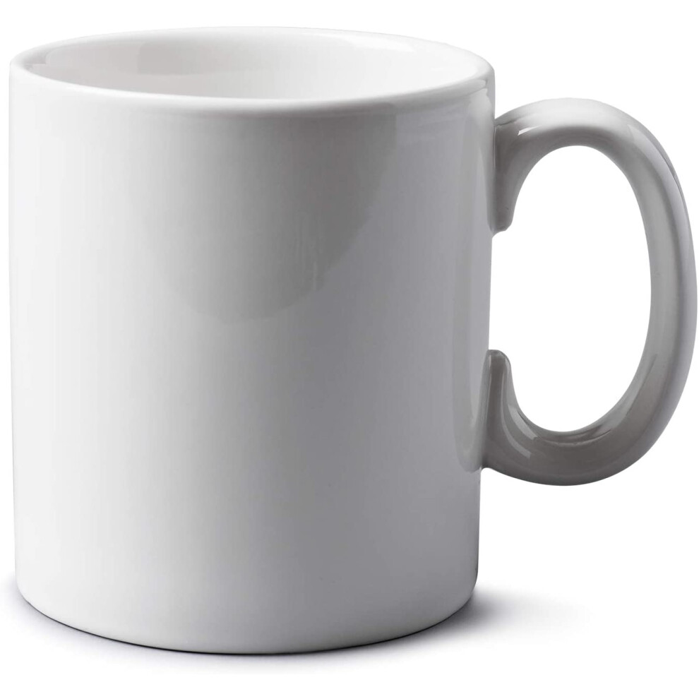 T251 1-Pint Porcelain Mug - White, Large Mug for Tea, Coffee or Soup