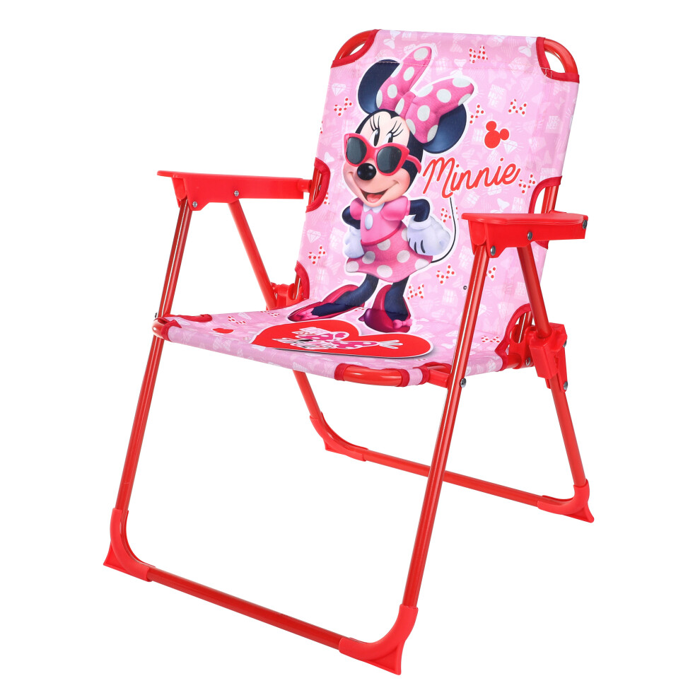 Minnie Mouse Kids Camping Beach Foldable Garden Deck Chair