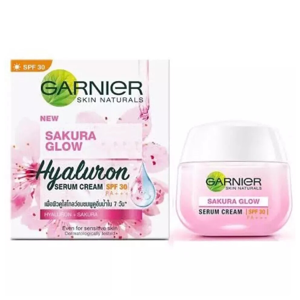 Garnier Sakura Glow Hyaluron Serum Cream SPF 30 PA+++ 50 ml