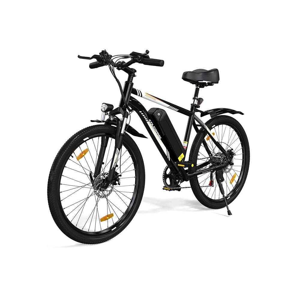 (Black) COLORWAY Electric Bike BK15 for Adults, 26" Mountain Bike, Electric Bicycle E-bike with 36V 15Ah Removable Battery, LCD Display,Range up to 45