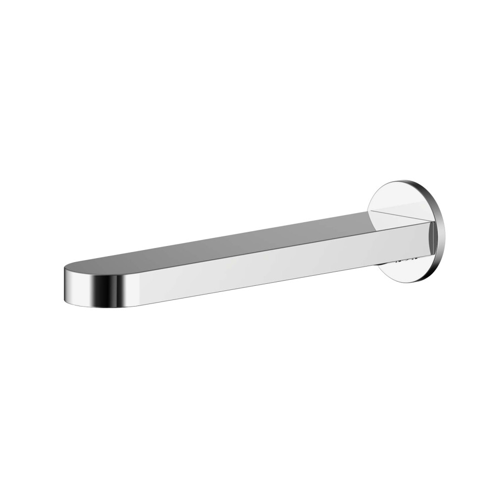 Balterley Contemporary Bathroom Round Wall Mounted Bath Spout, 45Mm, Chrome