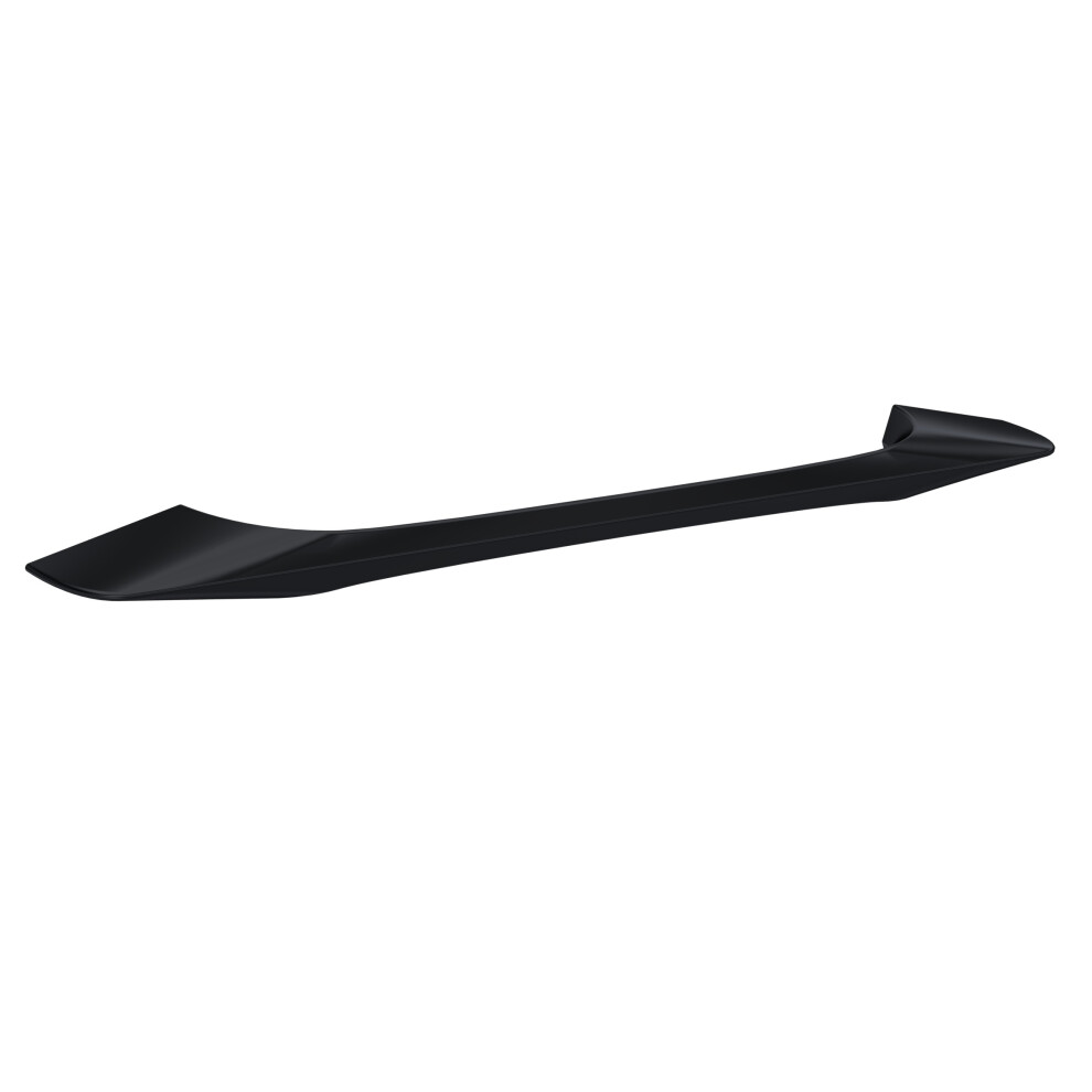 Furniture Handle D Shape Handle, 253mm (224mm Centres) - Matt Black