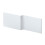 Balterley 1700mm L Shape Square Reversible Bath Front Panel - Satin White 2