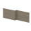Balterley 1700mm Square MFC Reversible Shower Bath Front Panel - Woodgrain Solace Oak 2