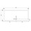 Balterley 1800mm x 800mm Premium Slip Resistant Rectangular Shower Tray - White 3